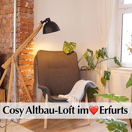 Apartamento Helles Altbau-Loft Mit Kingsize Bett, Smart-Tv, Etc Érfurt Exterior foto